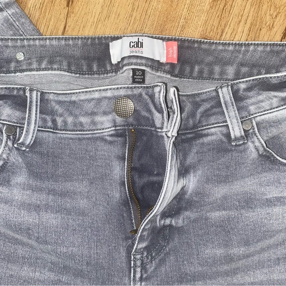 CAbi high skinny jeans, sz 10 - Picture 7 of 8